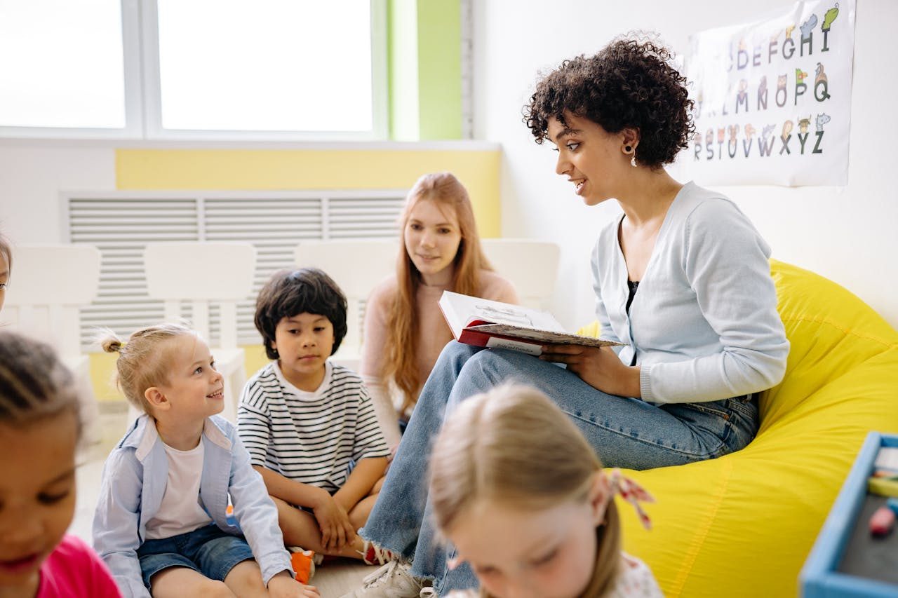 Teacher and Students